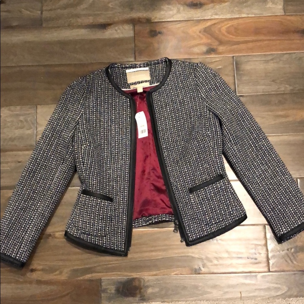 Banana republic tweed blazer